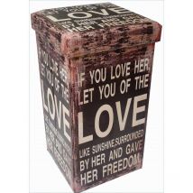 Biscottini - Eco- leather made folding pouf