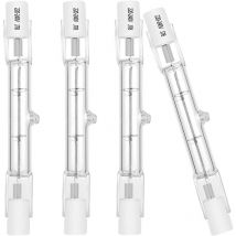 Ersandy - Eco R7s Halogenlampe, 78 Mm, 120 W, 230 V, 1600 Lm, Warmweiß 2700 K, T3 J-typ-glühbirne Für Arbeit, Sicherheit, Landschaftsbeleuchtung, 