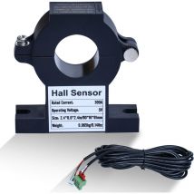ECO-WORTHY Hall-Sensor AC/DC- 9V-80V Zubehör für Batterie Monitor