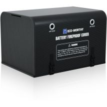 Eco-worthy - Lipo battery protection bag, explosion-proof safe bag for LiFePO4 battery, rc, charging and storage, large 38 x 26 x 24 cm