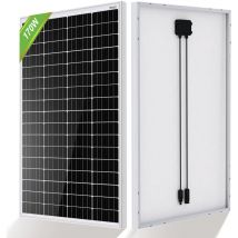 Eco-worthy - Mono Panel solar 170W 18V Clase Carga de batería para Caravan Boat Home Off Grid
