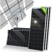 Eco-worthy - 1200W Support de panneau solaire Système de suivi solaire à deux axes avec tracker solaire avec panneau solaire 6 x 195W
