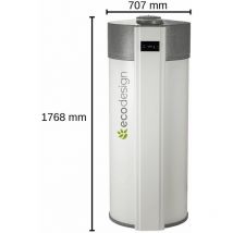 Ecodesign - Warmwasserwärmepumpe ed 300 wte 296 l Brauchwasser Wärmepumpe Heizung