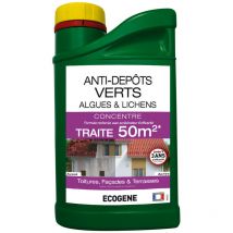 Ab7 Industrie - anti depots verts algues et lichens pour 50 M2 1L