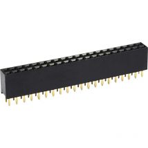 Barrette femelle (standard) Nbr de rangées: 2 Nombre de pôles par rangée: 38 BLG2X38 1 pc(s) W052371 - Econ Connect