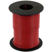 KL025RT50 Litze 1 x 0.25 mm² Rot 50 m - Econ Connect