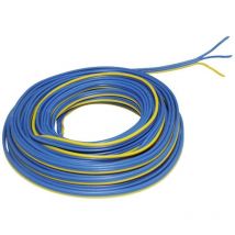 KL3X014BLBLGE50 Fil de câblage 3 x 0.14 mm² bleu, bleu, jaune 50 m - Econ Connect