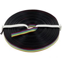 KL8X025FARB10 Litze 8 x 0.25 mm² Schwarz, Rot, Blau, Grau, Grün, Weiß, Gelb, Braun 10 - Econ Connect