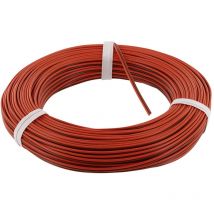 KZL2X014RTBR25 Litze 2 x 0.14 mm² Rot, Braun 25 m - Econ Connect