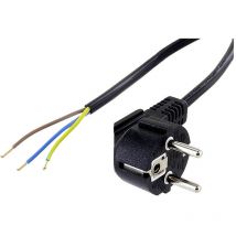 econ connect Strom Anschlusskabel 1,5 m 1,5 mm² 250 V 16 A Ideal für DIY-Projekte