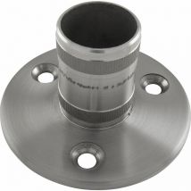 Flansch innen für Rohr ø 42,4 x 2,0 mm,Edelstahl geschliffen V2A - Economy