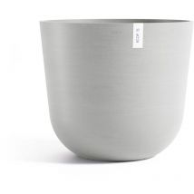 Pot Oslo 65 White Grey - Ecopots
