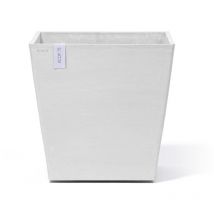 Pot Rotterdam à roulette 50 Pure White - Ecopots