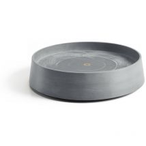 Support à roulettes Wheels Oslo 45 Bleu Gris - ø 41 x h. 9,5 cm - Ecopots