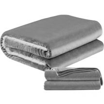 Ecosa - Kuscheldecke 130 x 150 cm Fleecedecke Tagesdecke Sofadecke Wohndecke Überwurfdecke Kuschel Decke