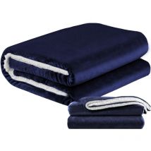 Ecosa - Kuscheldecke 150 x 200 cm Fleecedecke Tagesdecke Sofadecke Wohndecke Überwurfdecke Kuschel Decke