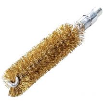 Couvillon longueur 115 mm d. 18 mm fil de laiton ondulé Longueur de garniture 80 mm