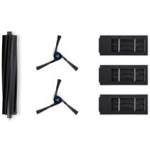 Kit di manutenzione, pezzi di ricambio, per deebot X2 omni / X2 combo con 1 Spazzola principale in gomma, 2 Spazzole laterali nere, 3 Filtri