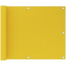 Maisonchic - cran de balcon Jaune 75x600 cm pehd QOI17213 design in