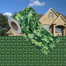 Inlife Écran d'intimité de jardin pvc 35x0,19 m Vert