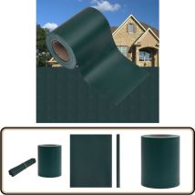 Vidaxl - cran d'intimité de jardin pvc 35x0,19 m Vert mat - Écran D'intimité Jardin - Clôture Pvc - Brise Vent Extérieur - Décoration Jardin - Pare