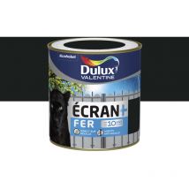 Peinture Ecran fer brillant 0.5l noir Dulux Valentine