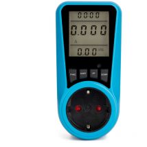 Lifcausal - cran lcd Consommation d'électricité Compteur d'énergie Prise Énergie Watt Volt Ampères Puissance kwh Analyseur de consommation Moniteur