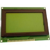Display Elektronik - cran lcd noir jaune-vert 128 x 64 Pixel (l x h x p) 93 x 70 x 10.8 mm A264432