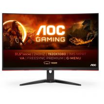 AOC - G2 C32G2ZE/BK moniteur d'ordinateur 80 cm (31.5') 1920 x 1080 pixels Full hd led Noir, Rouge
