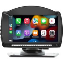 Écran Tactile IPS de Voiture de 4,7 Pouces sans CarPlay Android Auto Voiture Radio Portable Bluetooth MP5 Hôte Multimédia Facile à Utiliser