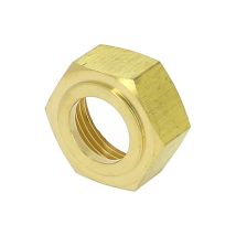 Anquier – Écrou laiton 6 pans collet battu Ø16-3/4 – Filetage plomberie, Forme du raccord, Configuration raccord, Largeur, Longueur