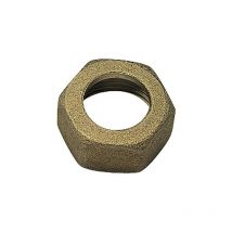 Ecrou 6 pans laiton brut pour collet battu - 374