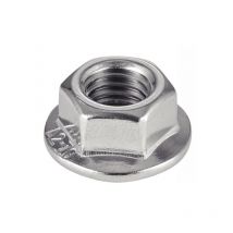 Mutter mit gezahntem Ansatz - Edelstahl A2 M8 - Packung zu 200