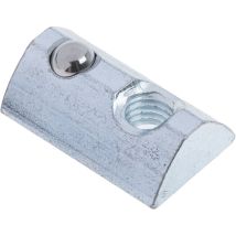 Ecrou à rainure en t Rs Pro profilé 40 mm, l. 22mm, rainure 8mm en Acier ( Prix pour Sachet de 10 )