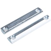Ecrou à rainure en t Rs Pro profilé 40 mm, l. 76mm, rainure 8mm en Acier ( Prix pour Sachet de 2 )