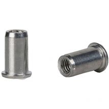 Gesipa - 1464840 Ecrou à sertir en aveugle (ø x l) 7 mm x 13.5 mm M5 acier 50 pc(s)