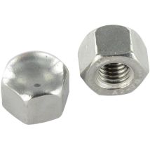Ecrou Borgne Hexagonal bas Inox A2 M8-30 pièces