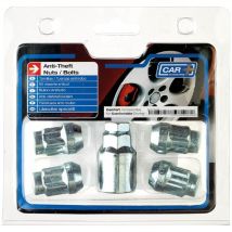 Sumex - 4 Ecrous 12x150 Type b - Antivol de Roues - L2 28mm