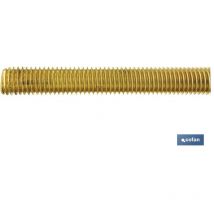 Tige filetée en laiton M-10 din 975