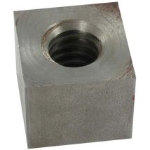 Vis Express - Ecrou Carré vkm Trapézoidale 20X4 Gauche Acier brut-5 pièces