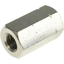 Ecrou de couplage, 30mm, M10, en Acier Inoxydable A2 304 ( Prix pour Sachet de 4 )