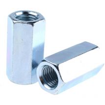 Ecrou de couplage, 60mm, M20, en Acier ( Prix pour Sachet de 10 )