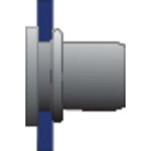 301106009 Ecrou à sertir en aveugle (ø x l) 8.9 mm x 14.5 mm M6 acier 250 pc(s) - Bralo