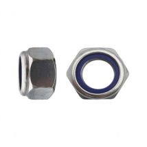 Écrou Indesserrable Din 985 Inox A4 - 5 Mm - Bivi