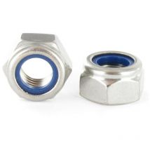 Ecrou Frein M12 Acier zingué-30 pièces