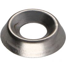 Rondelle cuvette Creuse Inox A2 M3-10 pièces