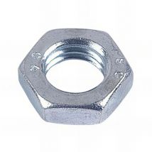 Ecrou hexagonal bas M14 mm hm Zingué - Boite de 100 pcs - Fixtout 04041402B