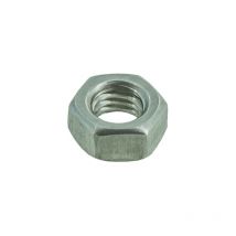 Ecrou hexagonale en inox A4 diamètre 10mm, 6 pièces.