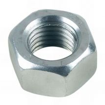 Ecrou hexagonal M18 mm hu Zingué - Boite de 25 pcs Fixtout 02081802B