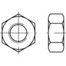 131566 écrou hexagonal M4 din 934 acier 100 pc(s) - Toolcraft